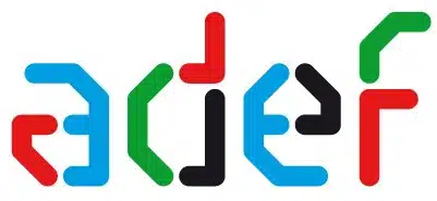 logo adef WEB logo adef association départementale d'études et de formations qualifier pour développer innover pour réussir